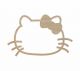 Ξύλινο Διακοσμητικό Hello Kitty