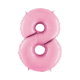 Μπαλόνι Ροζ Νούμερο 8