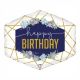 Μπαλόνι Γενεθλίων Happy Birthday Μπλε