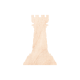 Ξύλινο Πιόνι Σκάκι  6
