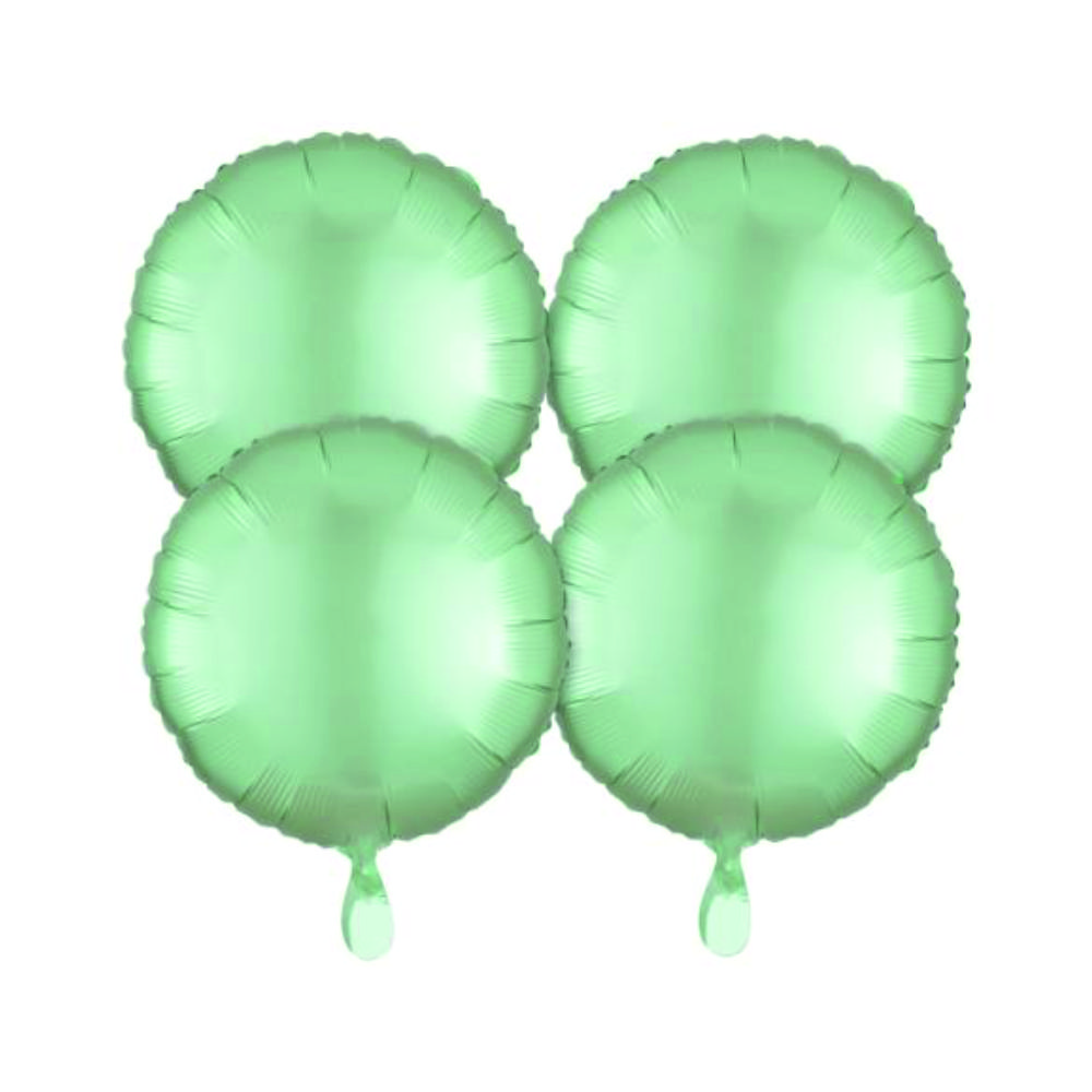 Σετ 4 Mint Green Μπαλόνια